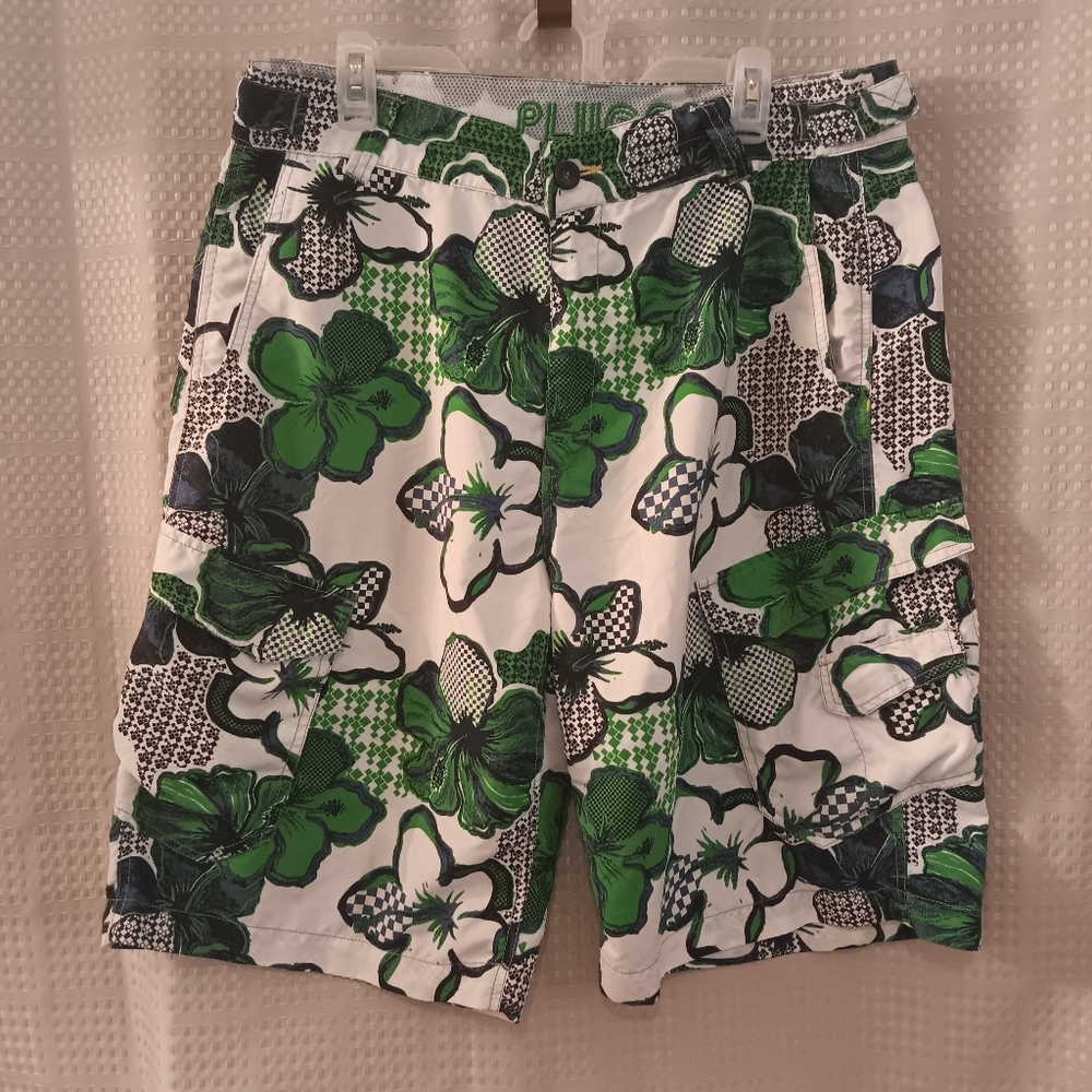 Plugg mens board shorts.